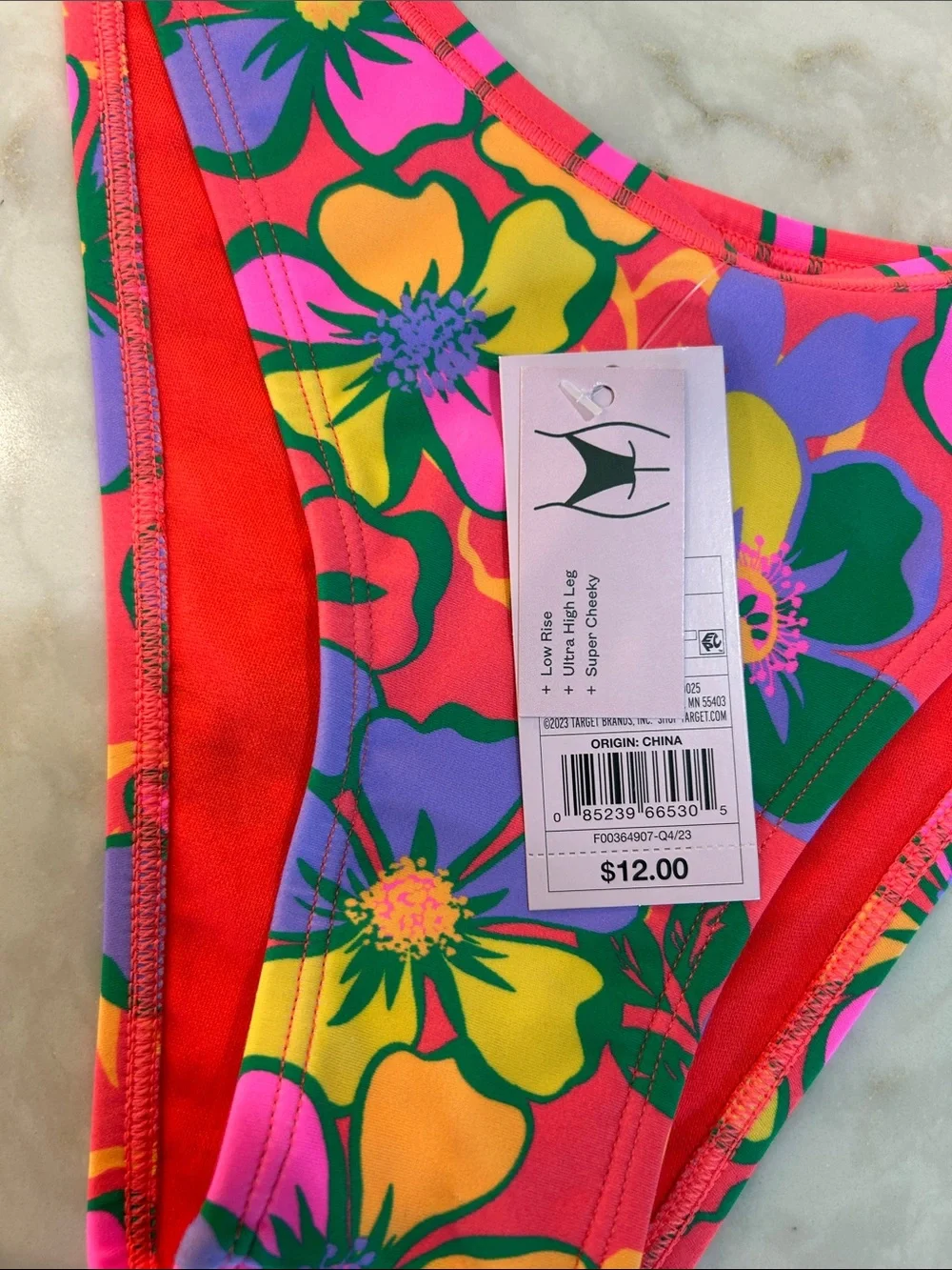 NWT Wild Fable floral bikini bottom